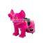 High quality coin walking animal ride on toy battery operated stuffed animal ride