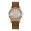 REDEAR 5003 Lover's Quartz Watch Movement Bamboo Watch Case Leather Band Watch High Quality