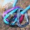 JRSGS Wholesale 24KN Outdoor Carabiner Customized Logo and Color D Shape Climbing Snap Hook Aluminum Carabiner Hooks S7101TN
