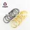 Fashion High Quality Metal Handbag Round Ring Carabiner