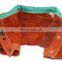 Rust Red Split Cowhide Leather Welding Cape Clothing Sleeves With Detachable Split Cow Leather Welder Apron