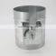 HVAC Adjustable Manual Air Duct Damper Galvanized Volume Control Damper For Duct