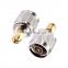 N Connectors Male to SMA plug Rf Coaxial Connector 50 ohm adapter RP