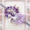 2015 fashion flowers crystal jewelry princess crown for girls MY-AA0008