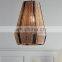 Striped Small Jute Lampshade Rustic 100% nature straw Pendant Light Decor Home Wholesale
