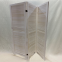 hot selling  white 3 panel wooden room partition room divider design