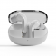 Fones de ouvido intra-auricular Bluetooth sem fio com caixa de carregamento transparente tws