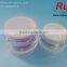 5g-200g plactic acrylic cream jars, double layers acrylic containers for cosmetic packaging