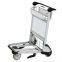 4 Wheels Aluminium Airport Hand Cart Baggage Trolley