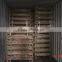 Industrial storage metal wire mesh container