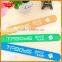 2016 hot promotional silicone slap bracelets bulk