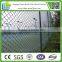 Used black Galvanized/pvc temporary construction chain link fence for sale factory