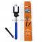 Support all smart phone selfie pole stick wireless with various color for iOS/Android system