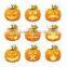 Promotion Halloween Night Glowing Stickers/festival Party Supplies
