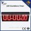 6 hours recharging time LED clock timer display board/led display pcb board