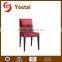 modern wood look water proof fabric restaurant chair