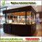 Modern coffee shop interiors design and coffee shop furnitrues bar counters.