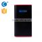 OEM promotional cute power bank usb small digital display screen menu power bank 6000mah