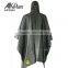 Military Waterproof Poncho PVC Rain Poncho Breather Military RainCoat