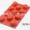 2016 Hot Sale Food Grade FDA and LFGB 11 Hole Muffin Cups Silicone Cake Mold