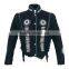 Men Motorbike racing Leather Jacket/Motorcycle Biker Jacket/western leather fringe jackets/WB-MBJ124
