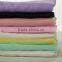 Polyester cotton blend plain dyed seersucker fabric
