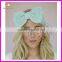 Large bow crochet headband, knit crochet headband, crochet headband