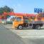 Hydraulic telescopic boom mobile crane 8 ton with Euro 4 engine
