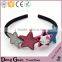 2016 new design christmas supplies hair band rolled bands