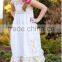 Brand design Fashion in USA cord lace dress for kids&Children cotton lace dress