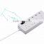 8 way surge protected 250v electric power socket with usb Extension lead
