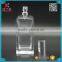 100ml Transparent Square Empty Glass Men Perfume Bottles With Sprayer
