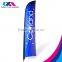 outdoor high quality polyester teardrop flag for advertise