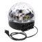 Big Promotion Mini LED RGB Crystal Magic Ball Effect Light DM Colorful Rotating Disco DJ DM512 Stage Lighting EU/US Plug