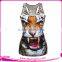 NO MOQ new custom fitness bathroom vanity tank tops