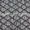 polyester quilted padding fabric ,winter lace embroidery fabric for clothing