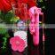 Super Mini 5 Plum Blossom Wired Selfie Stick Secret Garden Flower Selfie Stick For Christmas