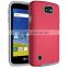 Tough Rugged Dual Layer Plastic Impact Case Cover for LG K4