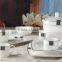 fashionable new simple design dinner set espresso bone china dinnerware set made in china