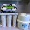 Compact Reverse Osmosis Filtration Mineral Purifying 7-Stage UV RO Water Filter System for Home