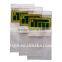 pringting LDPE ziplock plastic packing bag/bg with zipper