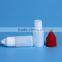 empty pe plastic 502 glue bottle fitting packing