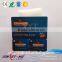 CMYK Print VIP Member plastic PVC key tag Combo Cards for Golf Club