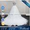 WD10 Hot selling Senior Hand-made beaded bling crystal White Wedding Dress