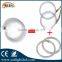 New Products Colorful Change RGB COB Angle Eye Rings Led with IR Controller 24keys 12V