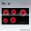 Special design euro hot glass ceramic multi gas hobs cooker/gas stove manufacturers