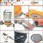 portable high pressure car washer with 15L folding bucket and 6m hose