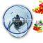 Electric food chopper/processor double blades