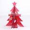 acrylic christmas mini christmas tree, spiral christmas tree