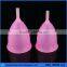 personal health care 100% medical silicone femalecup for wholesale